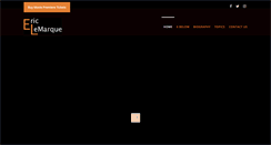 Desktop Screenshot of ericlemarque.com
