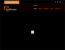 Tablet Screenshot of ericlemarque.com